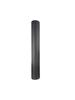 High-End Black Stainless Steel Fireplace Chimney Vent Pipe & Elbow Tee with Rainproof Cap - 150mm