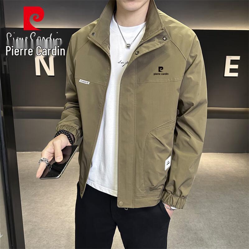 Pierre Cardin Men's Stand Collar Jacket