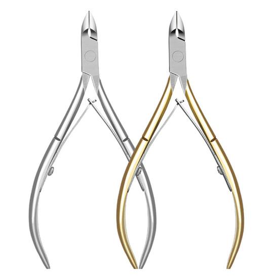 Oțel inoxidabil Manichiură Nail Art Clippers Cuticule Trim Hard Dead Skin Foarfece