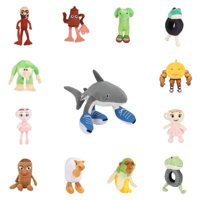 Tung Tung Tung Sahur Célébrité Internet Figurine Réseau Shan Hai Jing Peluche Sahur