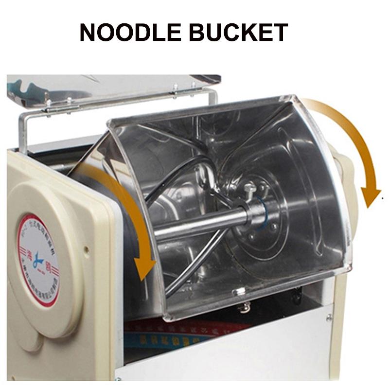 220V Electric Stand Professional Dough Mixer 2kg Household Commercial Mixer Beater Bread Multi-function Mixer Home Appliance