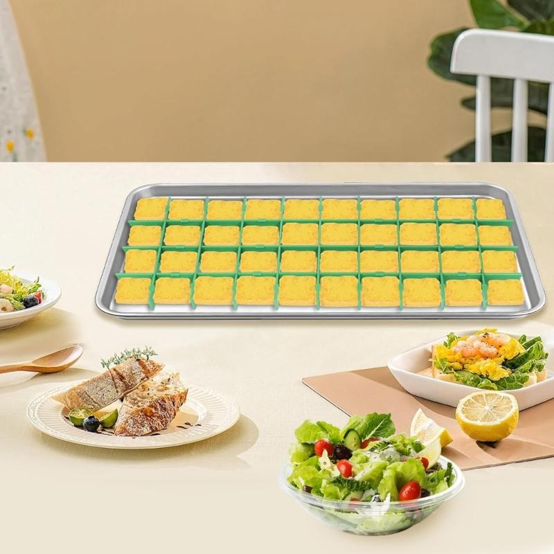 5Pcs Freezer Divider Tray Drying Supplies Freeze Dryer for Home Candy Freezer Tray Freezer Tray for Fruits