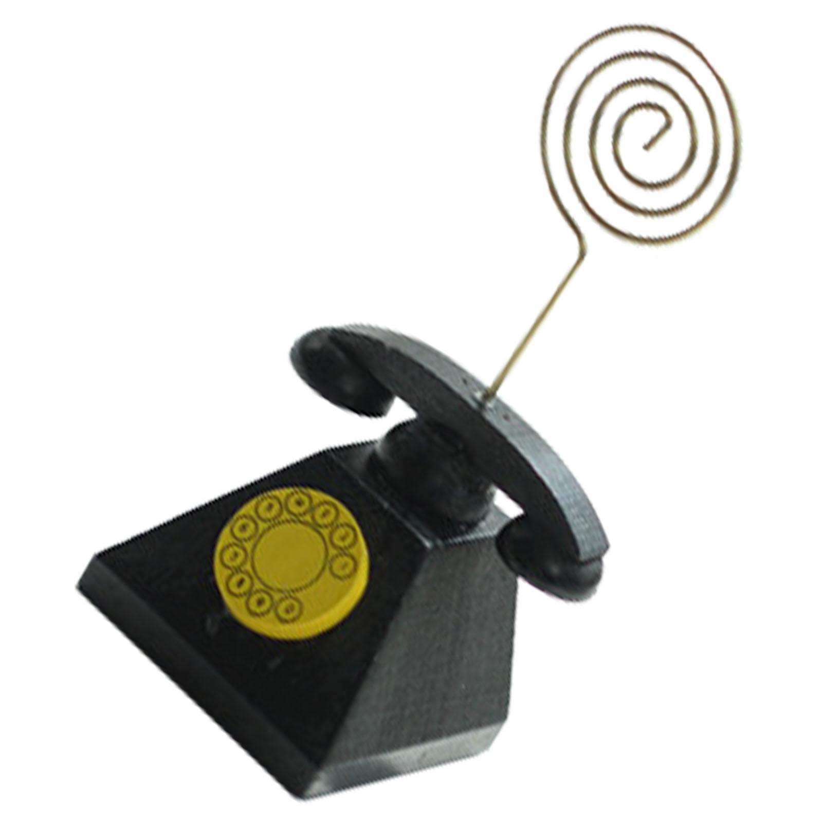 

Держатель для карточки с именем Милая форма Ретро дерево Настольный держатель для фото Держатель для карточки Держатель для записок для дома и офиса Телефон