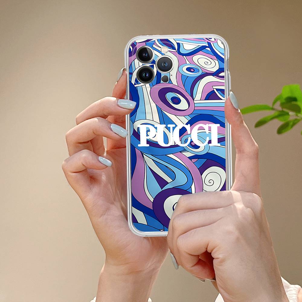 

E-Emilio Logo Pucci Phone Case For IPhone 17 16 14 11 12 13 15 Pro Max 14 Plus 17 Air Cover iPhone 11 pro