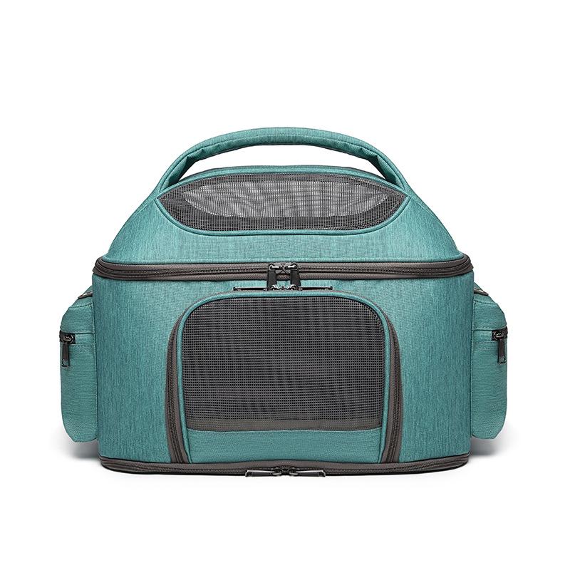 Portable Cross-Border Cat Carrier Backpack: Large, Breathable, Foldable, Pet Travel Handbag