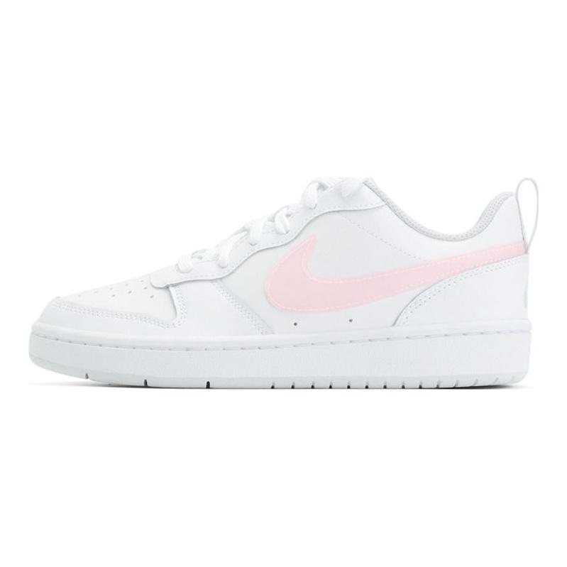 Nike Tênis Infantil Court Borough Low 2 GS Arctic Punch Branco Azul Claro Platina Pura DD3023-100
