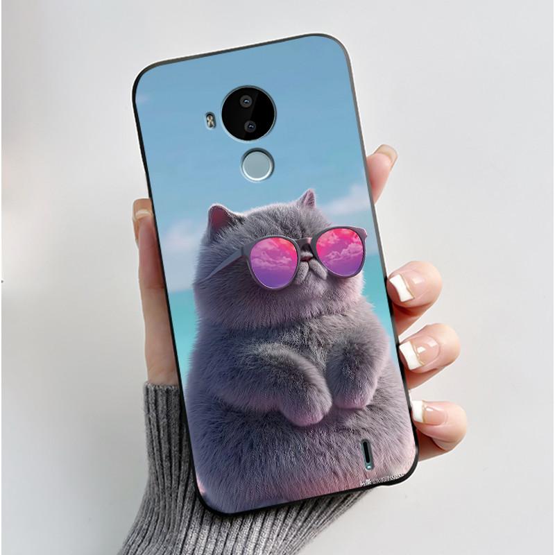 Luxury Cute Cool Boys Girls Case For Nokia C30 Case C20 C10 Silicone Shockproof Bumper Cover for Nokia C20 C 30 C 20 Slim Fundas