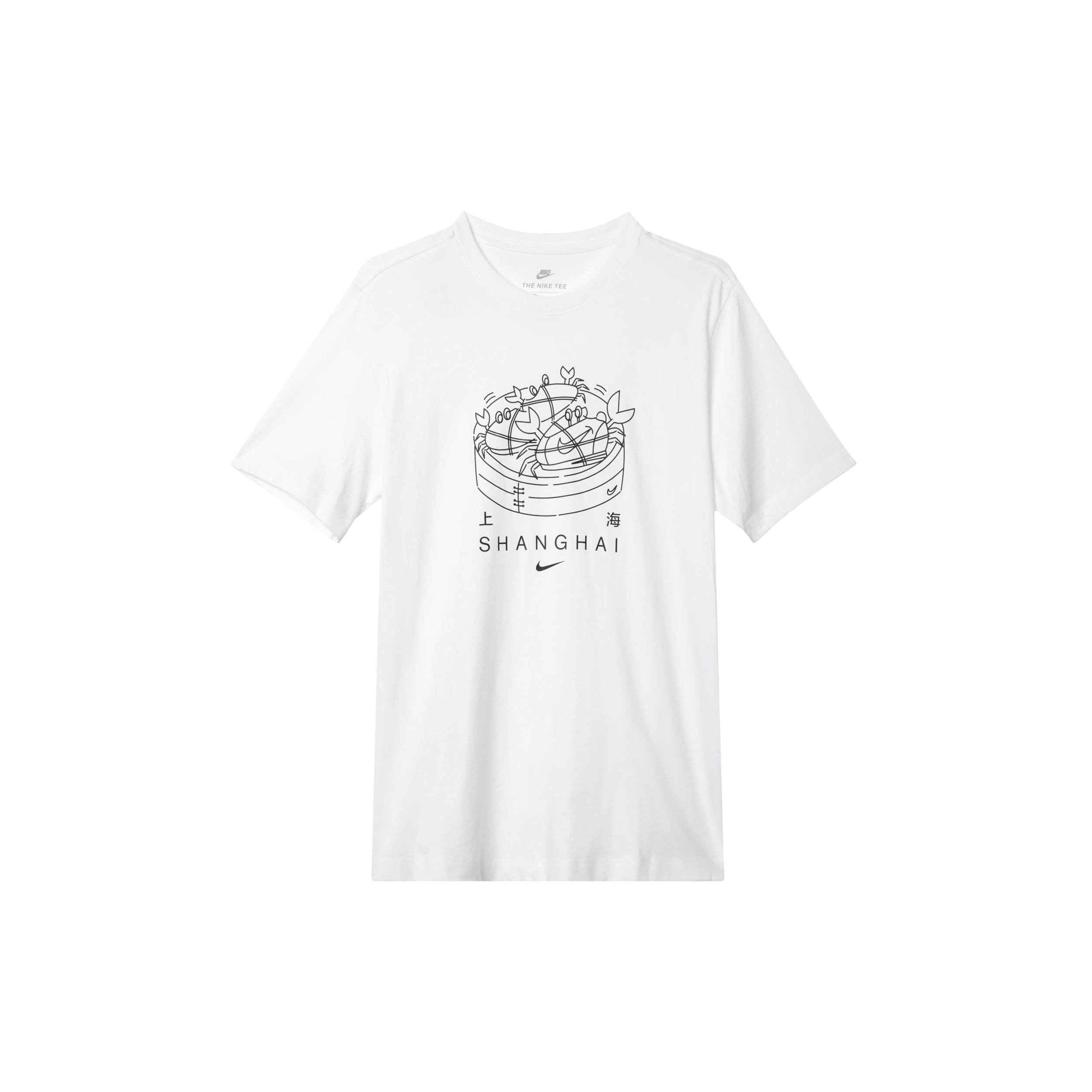 Nike Sportswear Shanghai T-shirt White Men s CZ3585-100 M