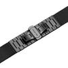[Kai Tian] Mesh Black Belt 24mm Watch Band Wristwatch Strap Metal Band Stainless Steel Push D Buckle Replacement Strap Watch Brush Wire Mesh Band Men'