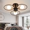 Modern 3-Lights LED Ceiling Lights Gold Ceiling Lamp for Restaurant Coffee Bar Living Room Bedside Pendant Ceiling Lights E27