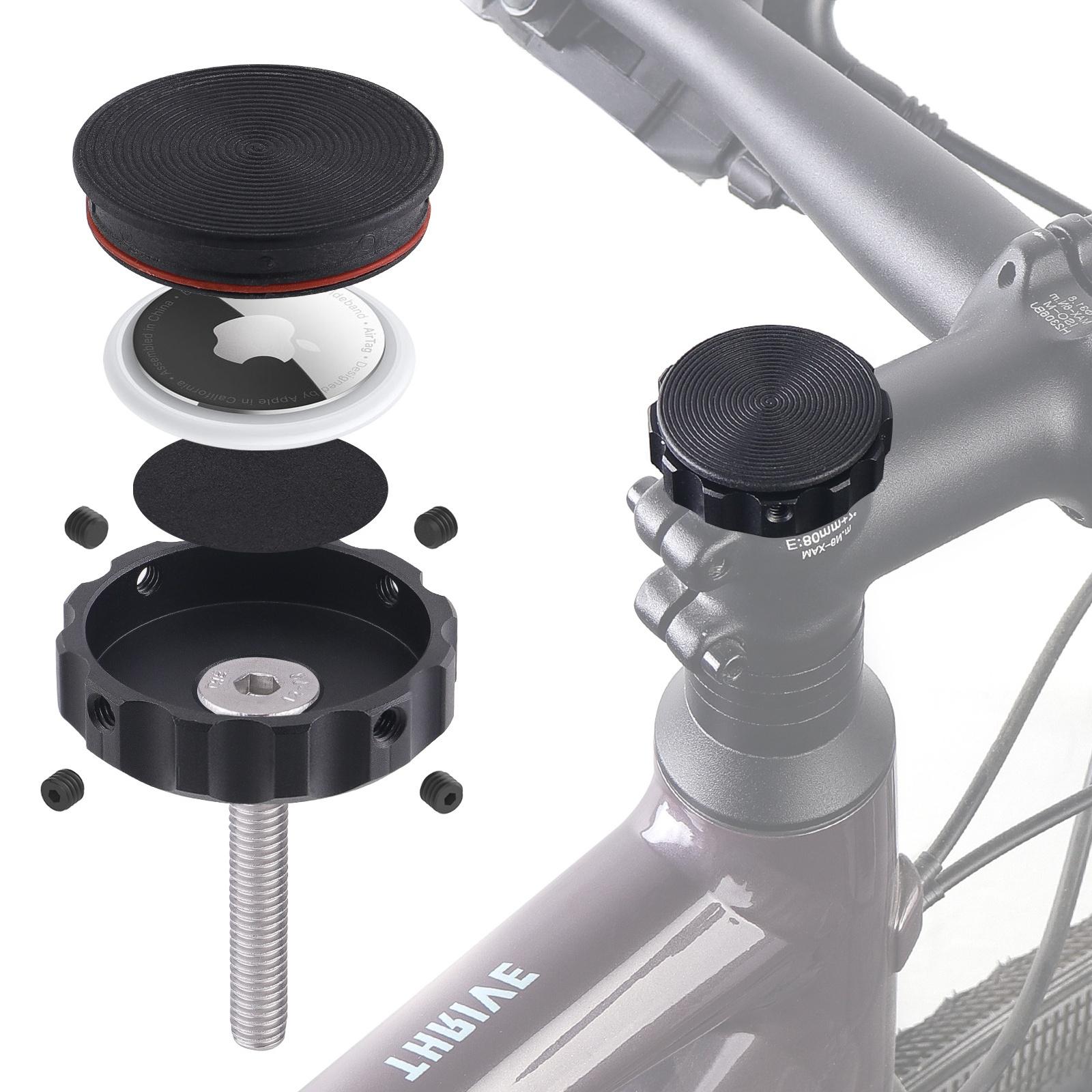 

DDJ для скрытого крепления на вынос руля велосипеда | Размеры 1-1/8 и 1-1/4 | Держатель для велосипеда | -Защитный чехол для велосипедного GPS с фиксирующим винтом, для крышки рулевой колонки one size