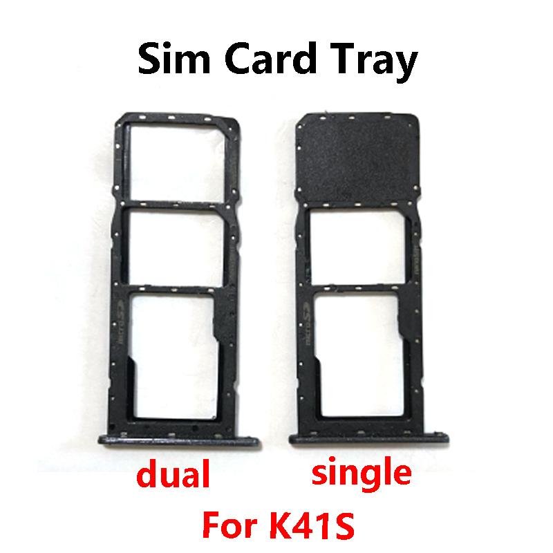 For LG K41S SIM Card Tray Slot Holder Adapter Socket Repair Parts