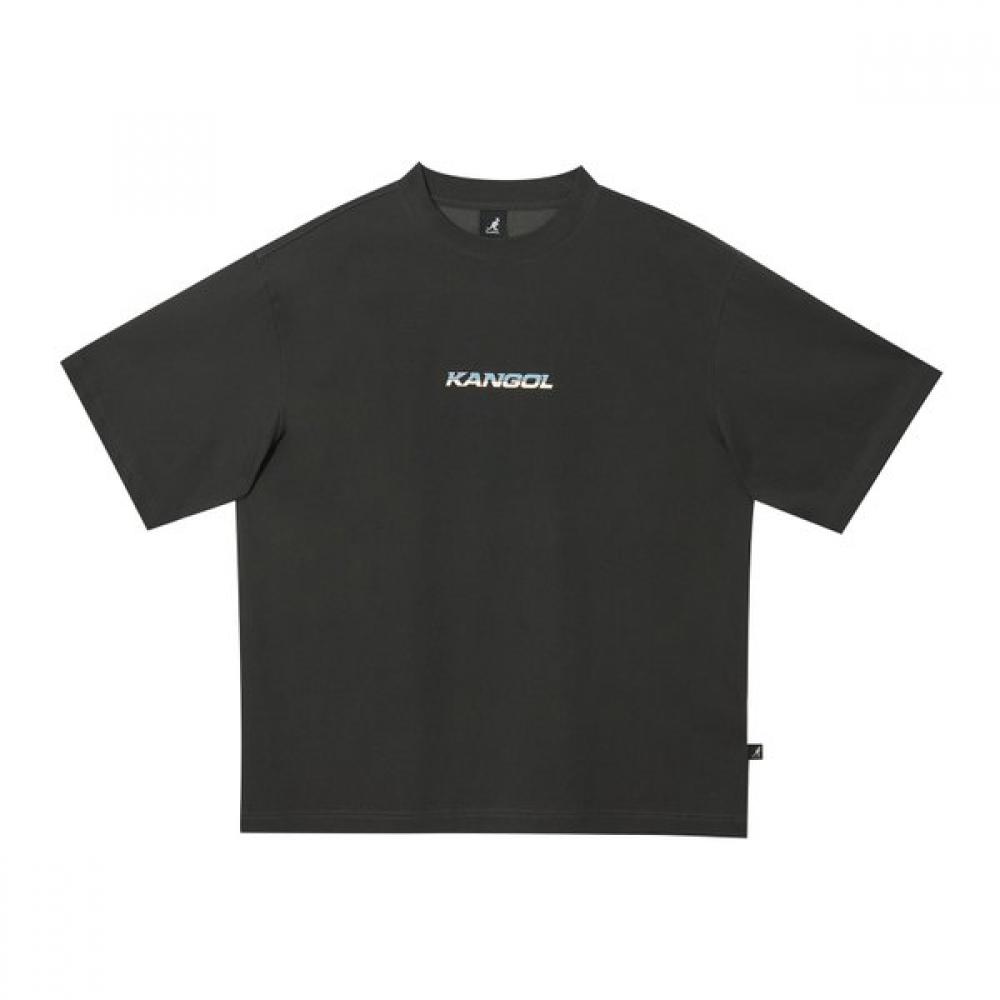 Kangol T shirT shorT Sleeve Charcoal 2777 L