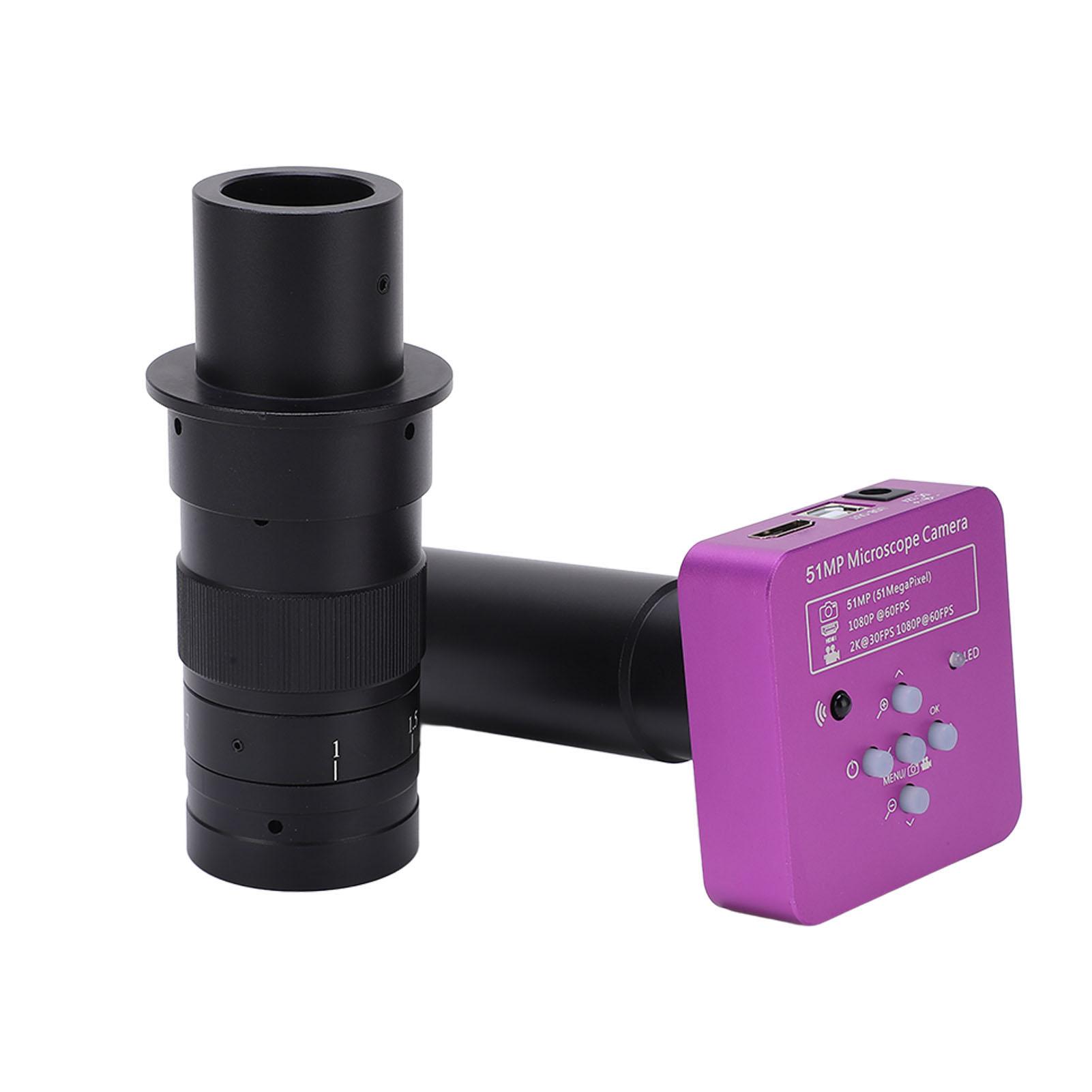 

Microscope Camera 60FPS 51MP 300X Lens Aluminium Alloy Wide Application USB Microscope for PCB Welding