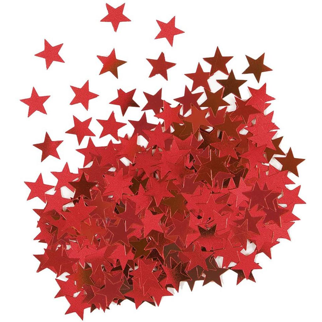Multicolored Stars Confetti Sequin,Confetti Glitter No Hole Embellishment- 10mm