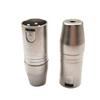 3.5mm Female to 3-Core XLR Male Audio Adapter for Microphone