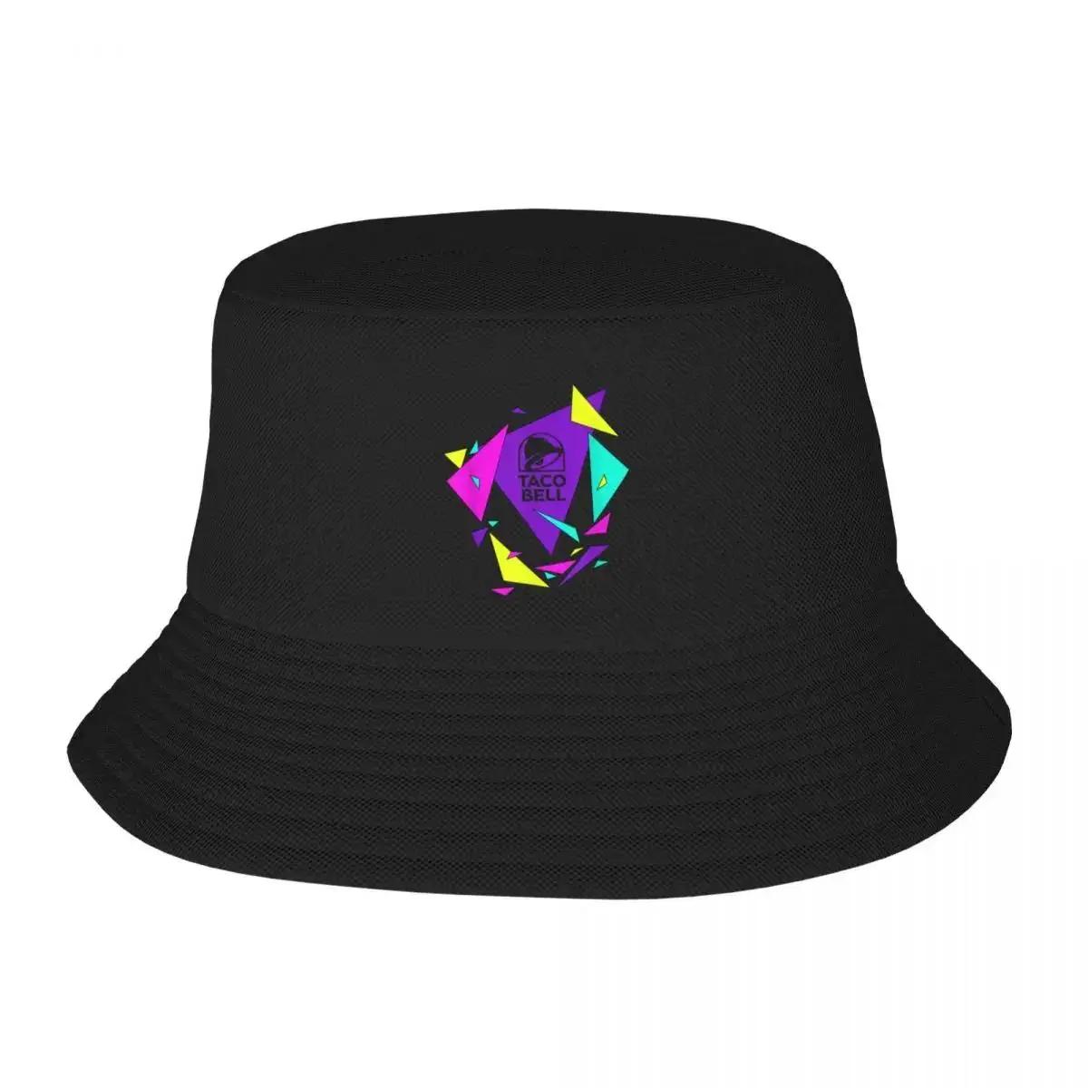 Taco Bell Triangles Bucket Hat custom Hat Wear Womens Beach Visor Unisexs