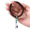 India Sandalwood Abacus Bead Bracelet 5x9 DIY Literary Style for Men and Women - Buddhist-Inspired Jewelry