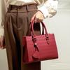 Red Women's Bag 2024 New Model Niche Bridal Wedding Bag Large Capacity Handbag Niche Quilted Shoulder Crossbody Bag