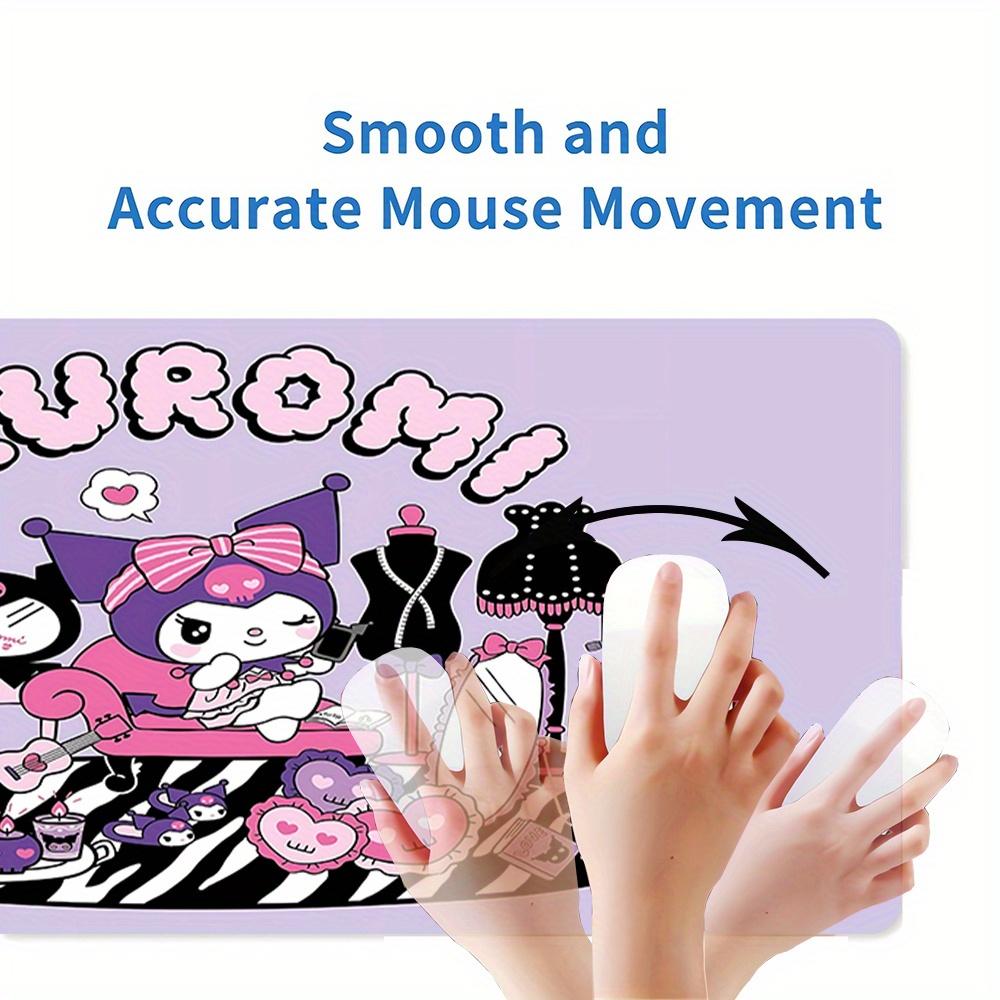 Kuromi, Cute Themed XXL Mouse Pad - Non-slip Rubber Desk Mat for Gaming and Office Use, Multi-Function Keyboard 0826029a