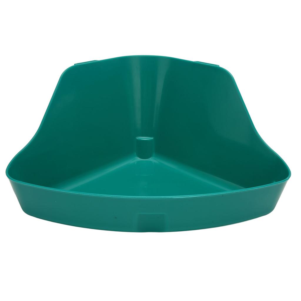 Small Animal Litter Box Fanshaped Corner Toilet Box Potty Trainer for Guinea Pigs Chinchilla Ferret Galesaur