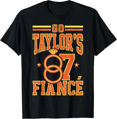 Go Taylors Fiance Retro Graphic Tee Unisex T-Shirt