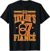 Go Taylors Fiance Retro Graphic Tee Unisex T-Shirt
