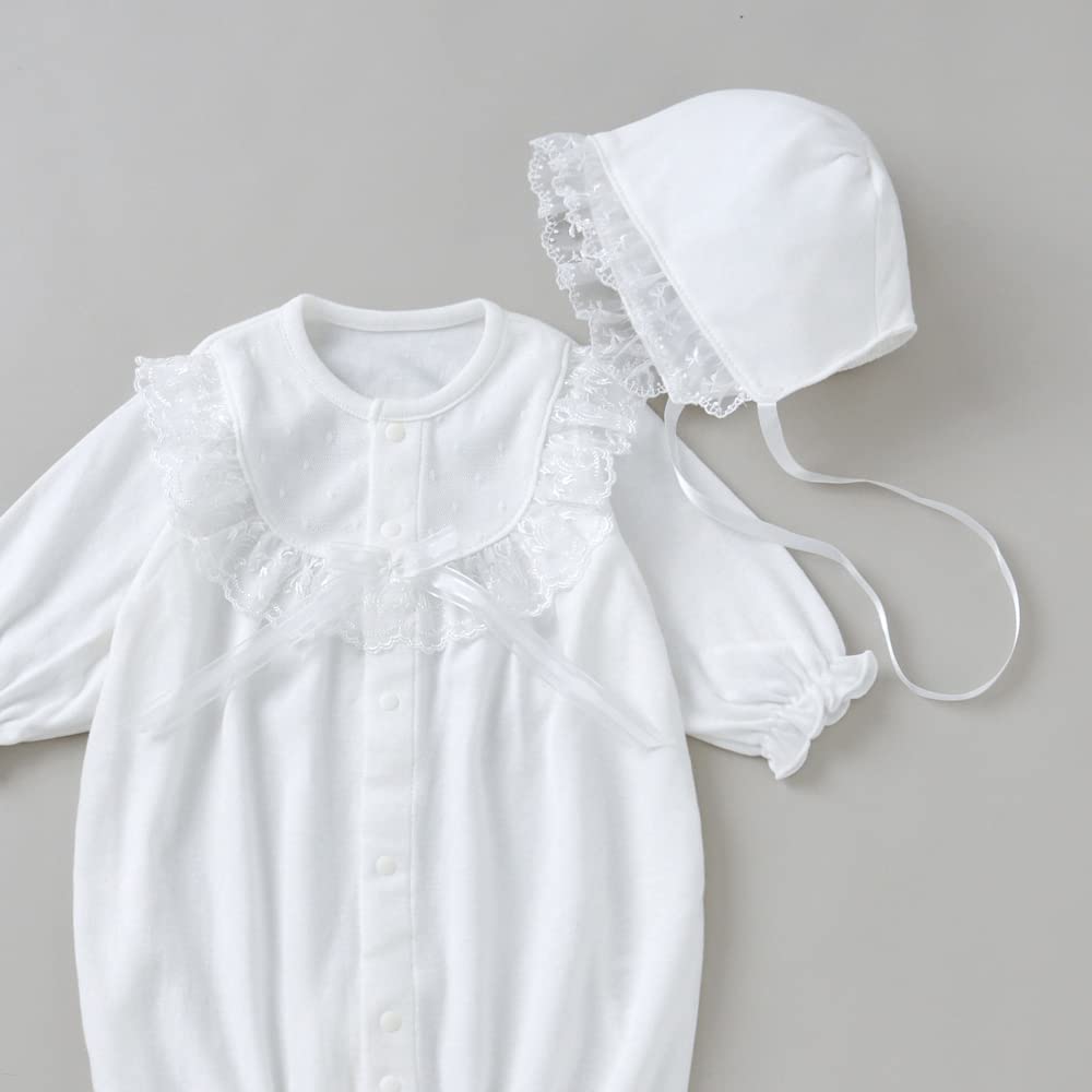 Kufuu Made in Newborn Ceremony Suitable for Girls and Perfect for Shrine Visits and Hospital 3725, Japan, Dress, 2-Piece Set, Boys, Leaves.