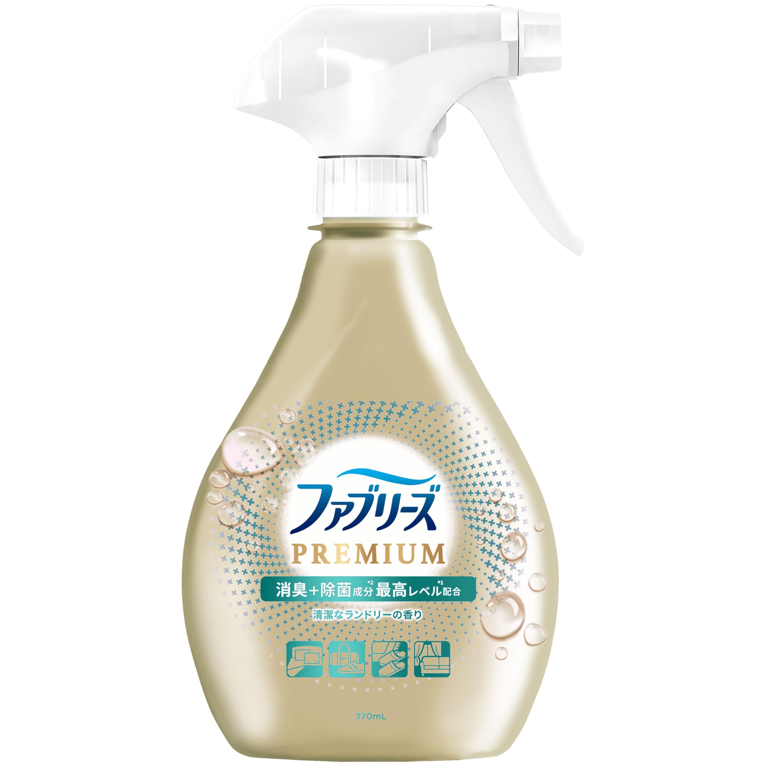 

Febreze Premium Deodorizing Deodorizing and Disinfecting Formula with the Highest Level of for Clothes and Clean Laundry 370mL Spray, Ingredients,