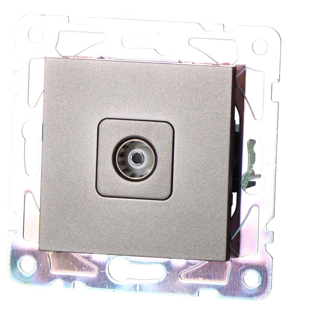 TV socket, black, ONNLINE GAMA