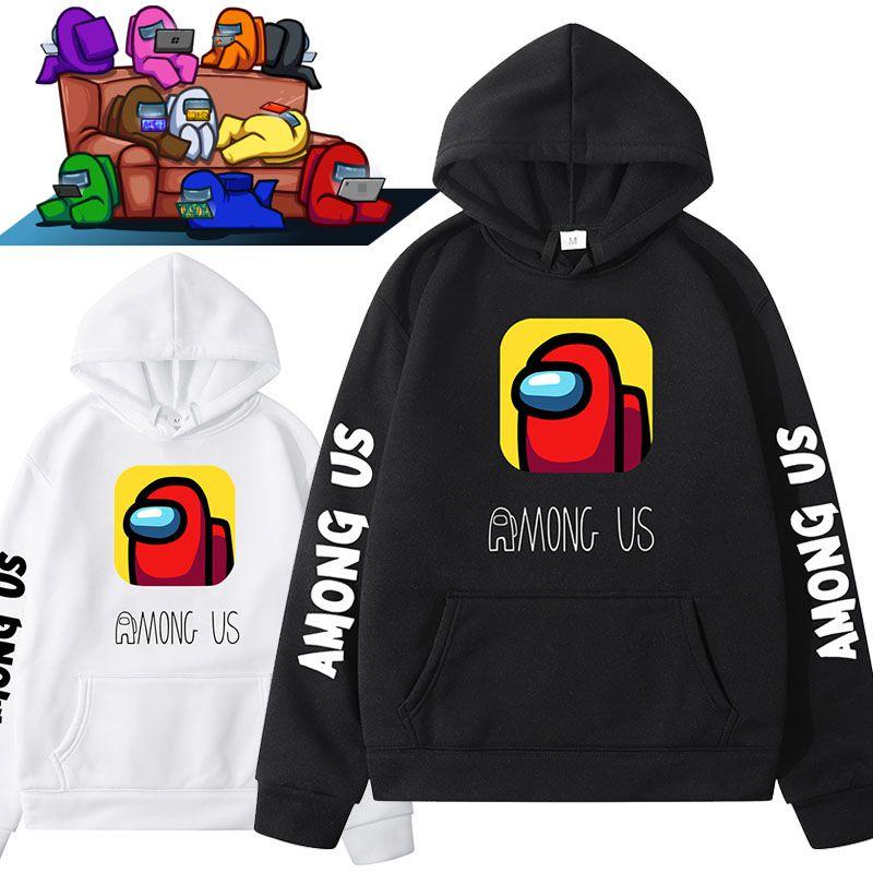 Hippop Sport Amongus Hoodie Pullover Jumper Sweater Shirt Sweatshirt Streetwear