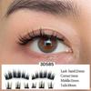 Private Label 3D Lash Factory Nature Look New Thin Invisible Quantum Eyelash Vegan Magnetic Lashes Kit No Liner