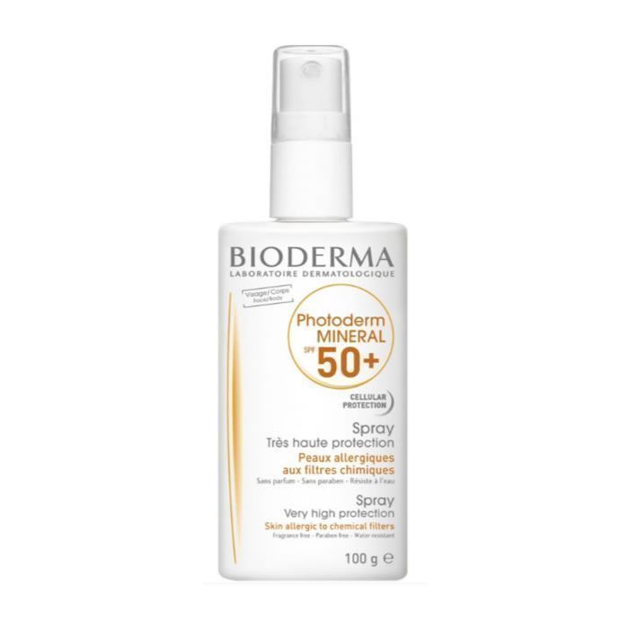 

Bioderma Photoderm Mineral Spf50+ Skin Allergic To Chemical Filters 100g