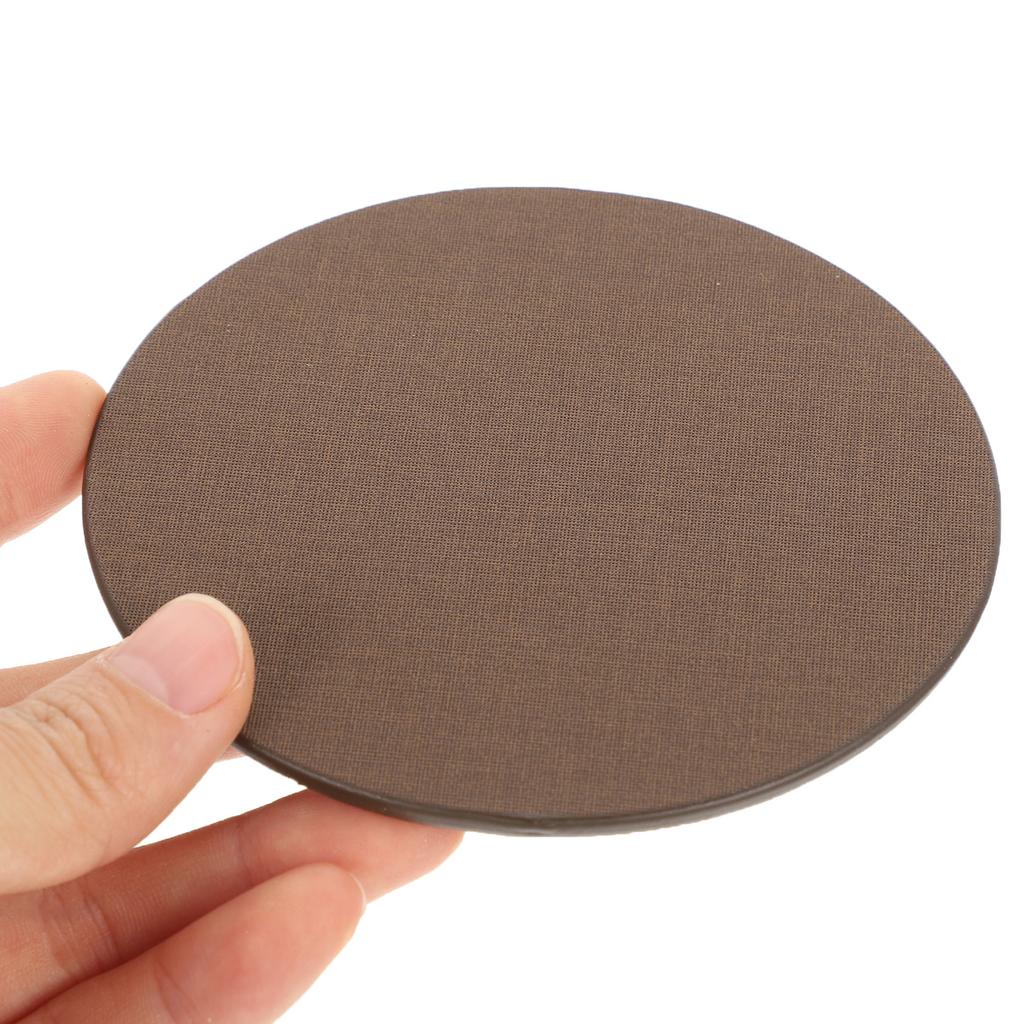 6pcs Tea Cup Pads Set Heat-Resistant Anti-Skid Pu Tumbler Mats For Home Kitchen Round Protective Cup Pads Practical Bottle Mats