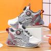 Neue Kinderschuhe Sommer Kind Elastische Basketballschuhe Komfort Anti-Kollision Weiche Sneaker Mesh Leicht Reise Freizeitschuhe