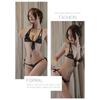  New Sexy Lingerie Fancy Porn Bra Set Woman 2 Pieces Transparent Women's Lace Panties Erotic Beautiful Bra And Thong Set
