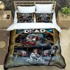Set Biancheria da Letto Stampata The Evil Dead Set di Articoli Raffinati Copripiumino Set Piumone Letto Set Biancheria da Letto Lussuoso Regalo di Compleanno