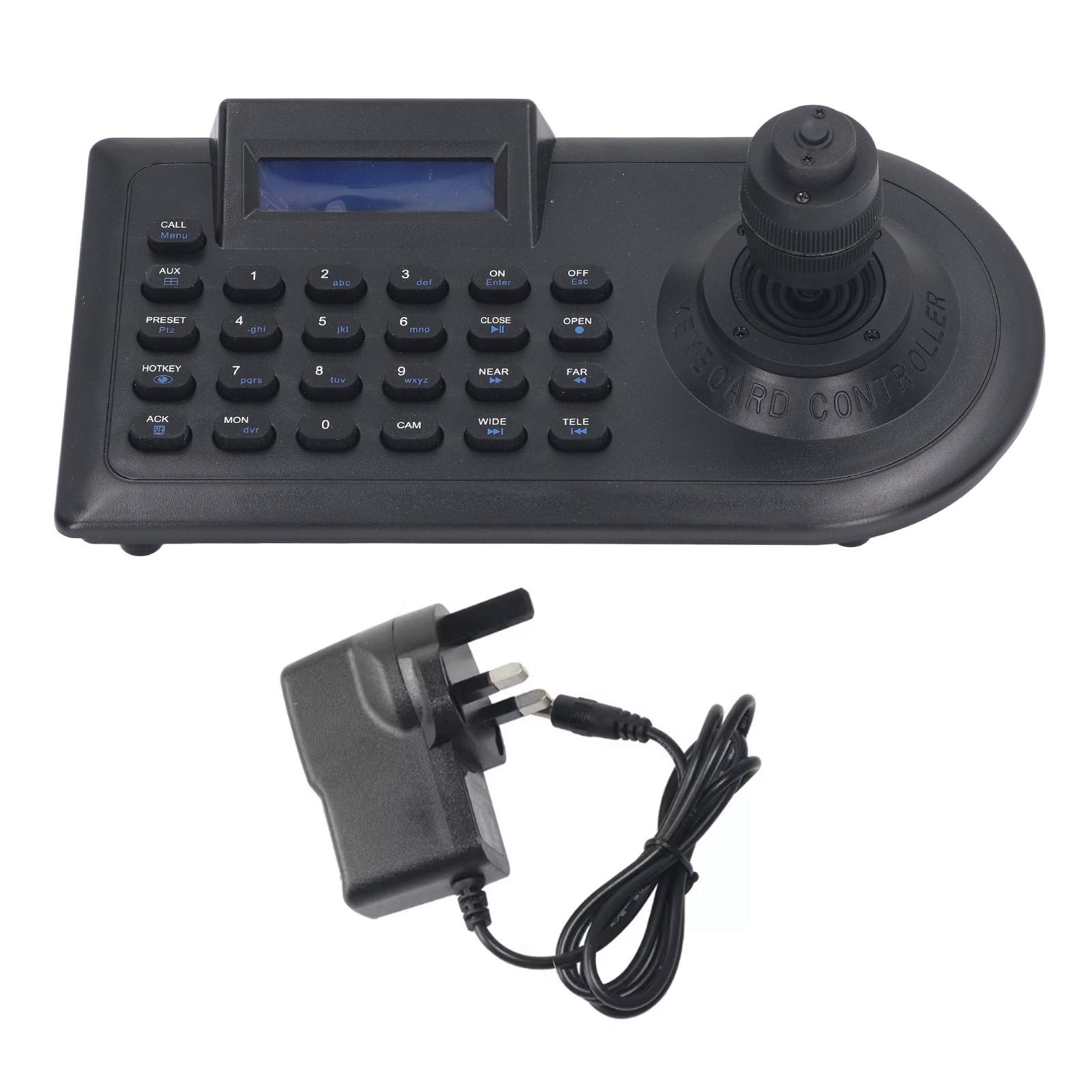 

РК-аналогова клавіатура PTZ-камери з 4D-джойстиком PTZ-контролером швидкісної купольної камери для роз’єму Linux UK