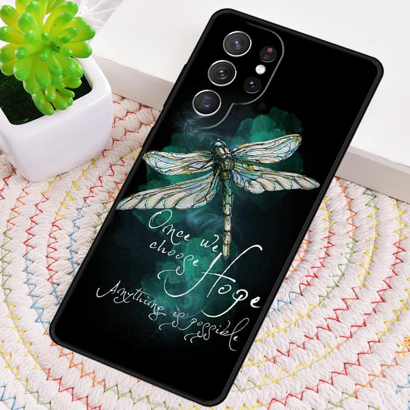 Dragonfly Phone Case for Samsung Galaxy note 10 pro S26 Ultra S23 S24 FE S25 S21 S22 PLUS shockproof Cove