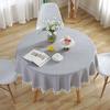 Striped Round Tablecloth Plain Tassel Tablecloth Table Cloth Cotton Linen Tablecloth Cover Towel Obrus Tafelkleed Mantel Mesa