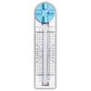 PLEAVIT Paper Cutter, Paper Trimmer, Compact, Sliding Type, Mini, A4/A5, Perforated, Folding, Blue