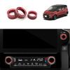 TUBAIZAI Toyota New Sienta Sienta 10 Series Air Conditioner Dial Ring Air Conditioner Switch