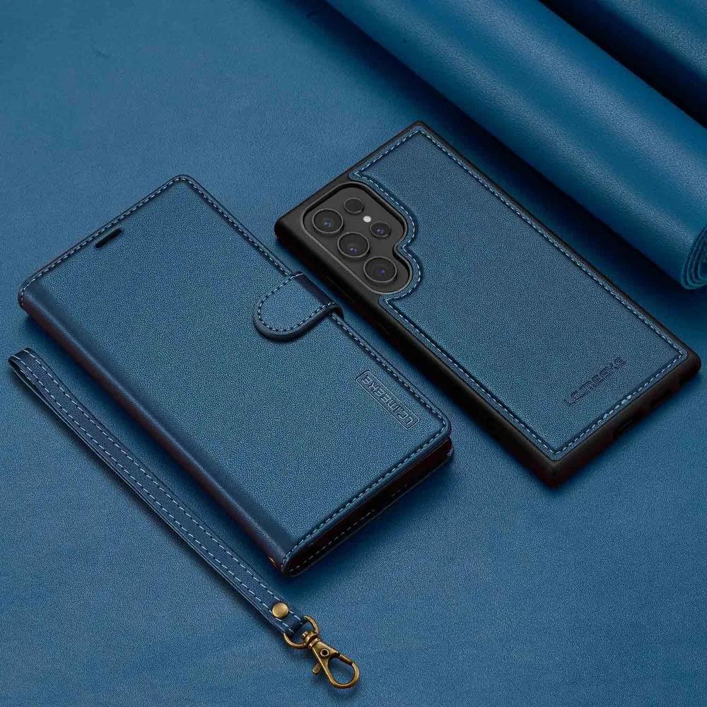 Abnehmbare Brieftaschenhülle für Samsung Galaxy S25 Ultra S24 FE S21 S23 S22 Plus A55 A54 A35 A16 A15 A14 A36 A56 Kartenhalter-Hülle