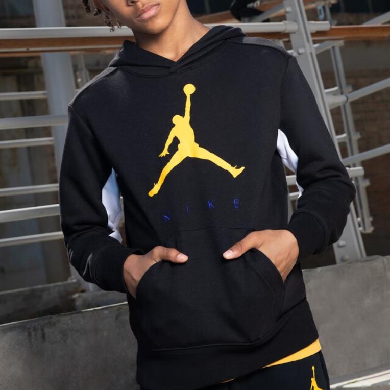 Jordan Sweatshirt Jet Black Teenagers JD2132032