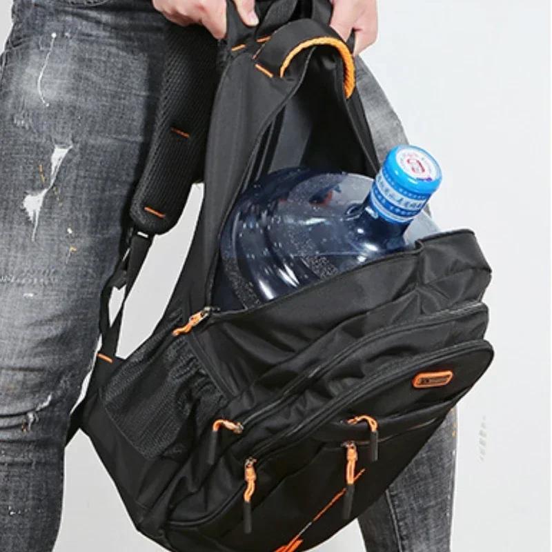Men'S Backpack Oxford Business Computer Bag Waterproof Backpack Leisure Travel Backpack High School Student Backpack For Man