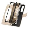 Samsung Z Fold 6/7 Mirror Flip Crossbody Leather Phone Case with Card Holder