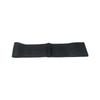 38cm Car Steering Wheel Cover Protector Black Leather Red Line DIY Hand Sewing