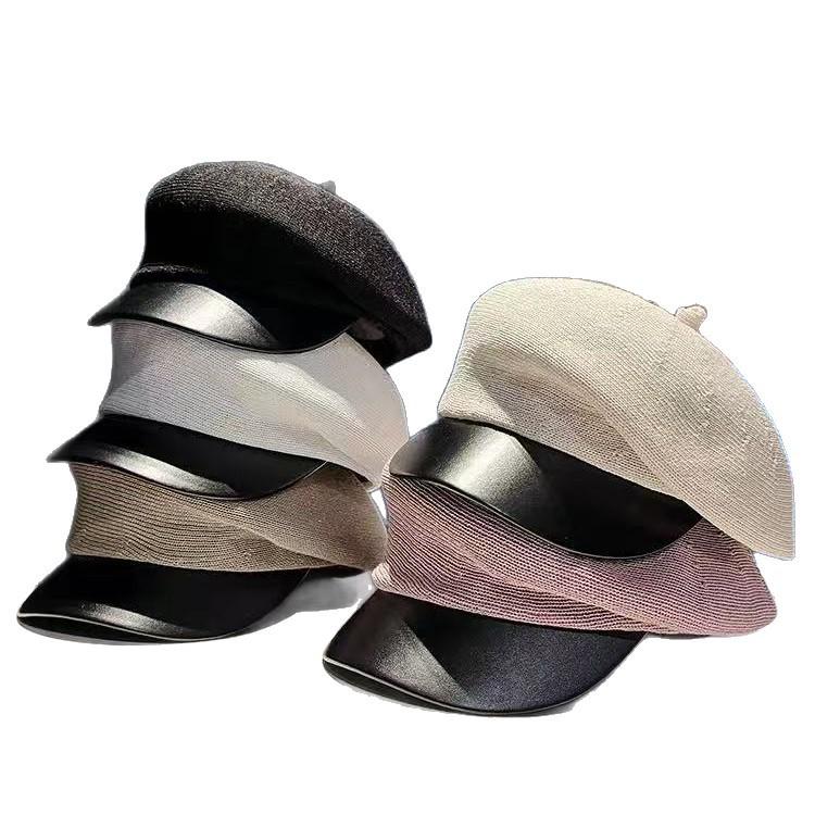 Modern Luxury Octagonal Newsboy Cap - Stylish High-End Accessory