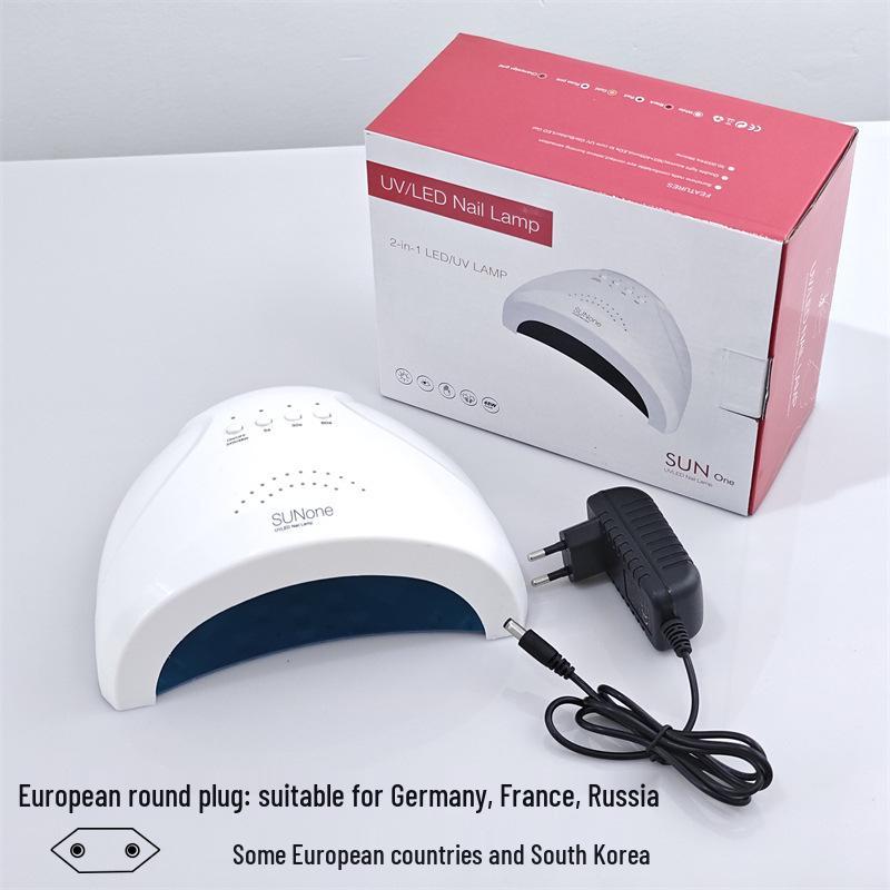 

Светодиодная УФ-лампа для ногтей SUNone: Быстросохнущий гель-лак сушка