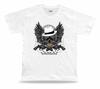 Tshirt Tee Shirt Birthday Gift Idea Undefeated Gangster Skull Pistol Mob Retro
